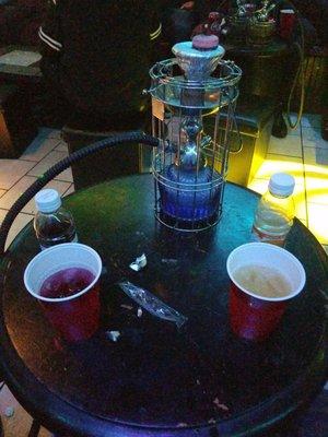 Hookah on deck