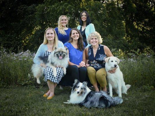 Our all-woman doctor team!