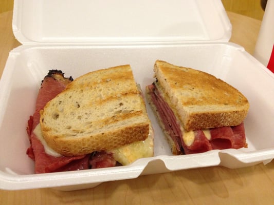 Corned Beef Melt Sandwich