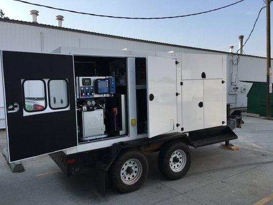 Mobile Spray Unit.