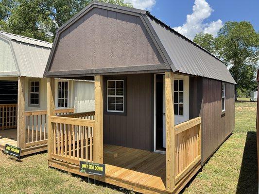 10x24 Lofted Barn Cabin