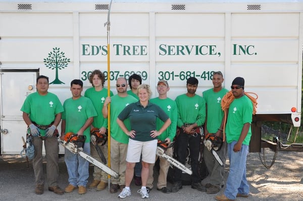 Ed's Tree Service crew.