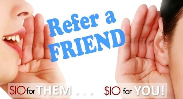 $10 Referral Rewards Program!