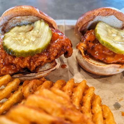 Nashville Hot Chicken Sliders