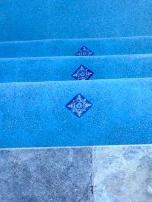 Pool steps. LOVE IT!!