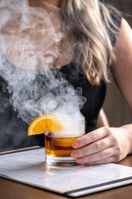 Smoked old fashioned with our Flavour Blaster!