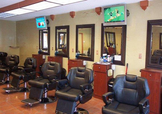 Nashville's clean professional barbershop.