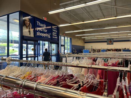 View inside the store.