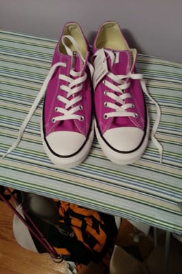 Purple Chucks on clearance for $20!