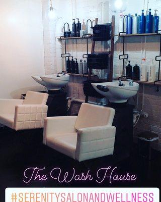 Enjoy our spa-like Wash House