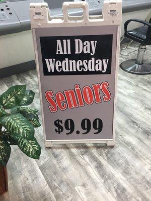 Seniors $9.99