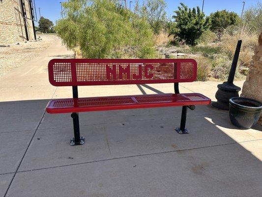 They repainted the benches! Looks much better (5/5/2023)