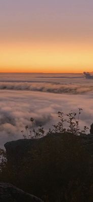 Sunrise from Petit Jean Mountain, Arkansas