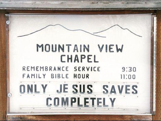 Mountain View Chapel