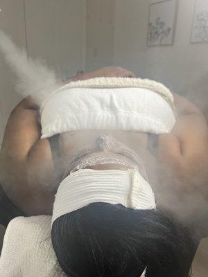 Hydrating facial