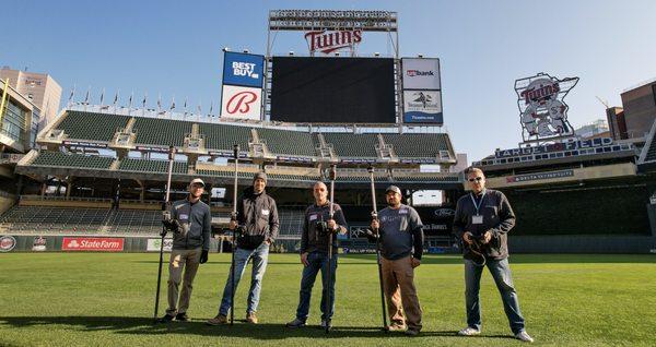 The Landform land surveying team is sought out to provide topographic and drone services for major events in Minneapolis.