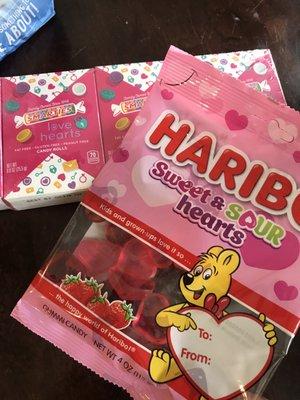 New Haribos & VDay candy!