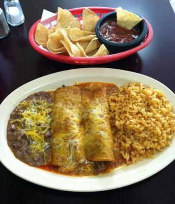 #2 Enchilada Special