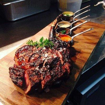 40oz Prime Ribeye Tomahawk Steak