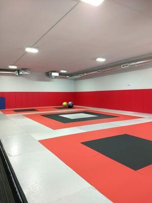 New space with sprung floor