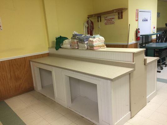 The new countertops are in and the painting has begun!