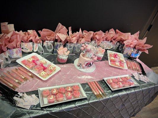 Sweet 16 Dessert Table