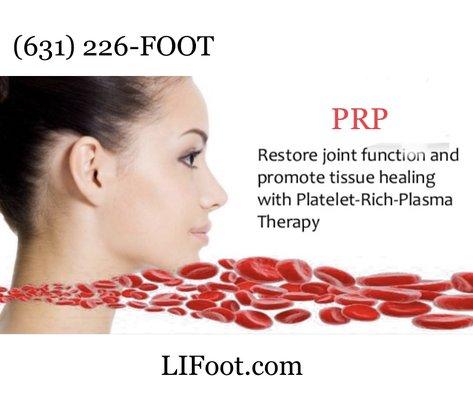 Dr. Levenstien Foot & Ankle Surgeon Specialist LIFoot.com (631)226-3668 Platelet Rich Plasma Plainview Lindenhurst Calverton Long Island