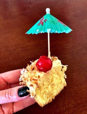 Pina colada cupcakes