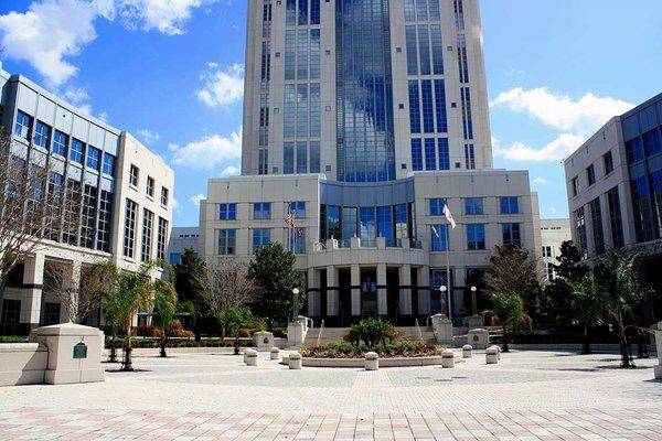 Orlando courthouse building