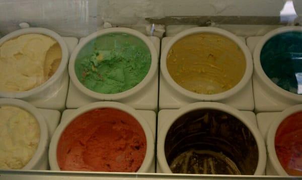 Icecream selection