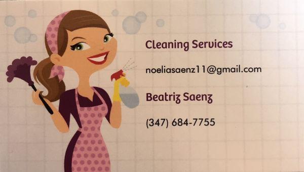 My name is Beatriz and I offer guaranteed and honest work.