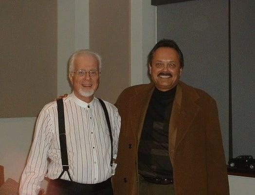 Greg with world renowned pianist & mentor Peter Nero