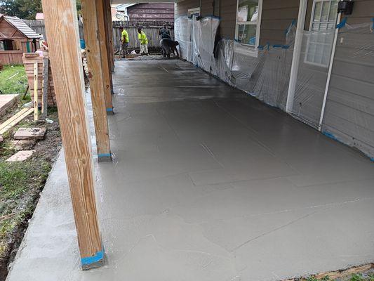 CONCRETE JOB 11-17-23