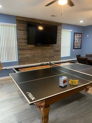 Game room I did for a client