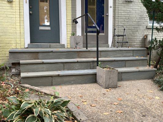 Flagstone Step Installation Results