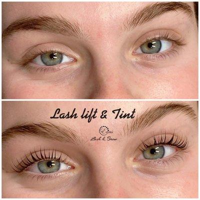 Lash lift & Tinting