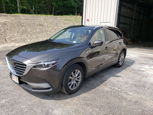 2018 Mazda CX-9 came in for a wash and shine!