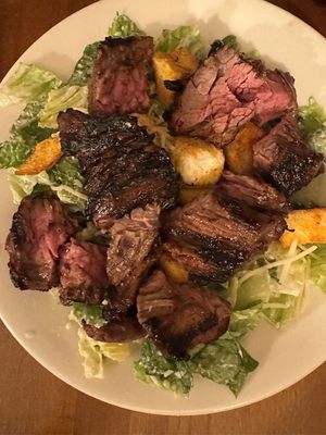 Steak Tips Caesar Salad