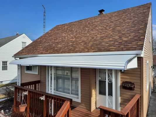 Large porch awning