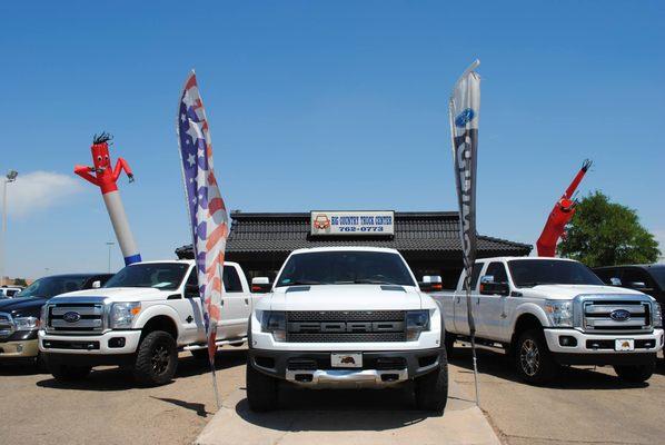 We know trucks! More than 100 trucks in inventory!