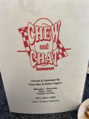 Chew & Chat Cafe