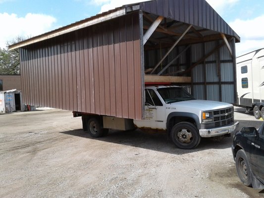 Moving Shed