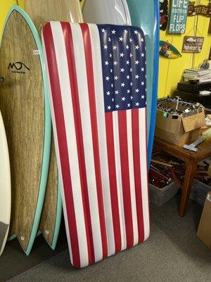 Love this!!! American Flag Float  Great Shop!!!