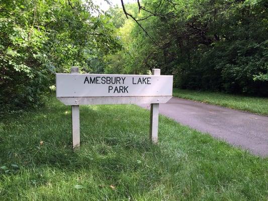 Park Sign Near 142nd & Rosehill