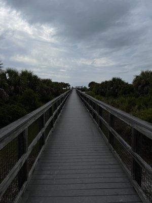 Boardwalk to the beach