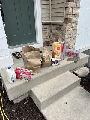 Crappy leaky groceries