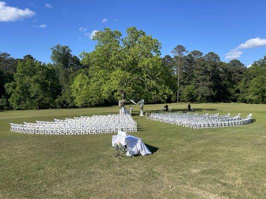 Filming Wedding in Auburn, AL