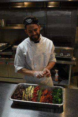 Mike and his Grilled Veggies