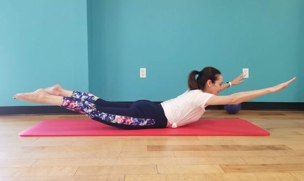 Mat Pilates exercise