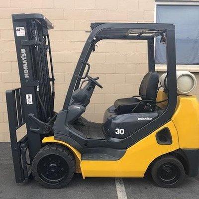 We sell new and used Forklifts and deliver to you.
 Financing also available